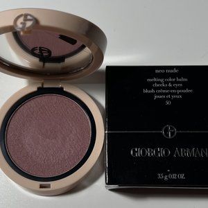 Giorgio Armani 50 Cool Mauve Neo Nude Melting Color Balm For Cheeks & Eyes